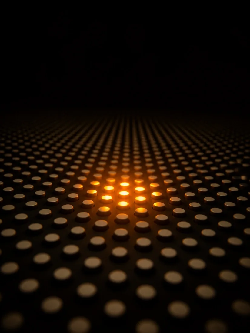 Current-state analysis, processes as a dot grid